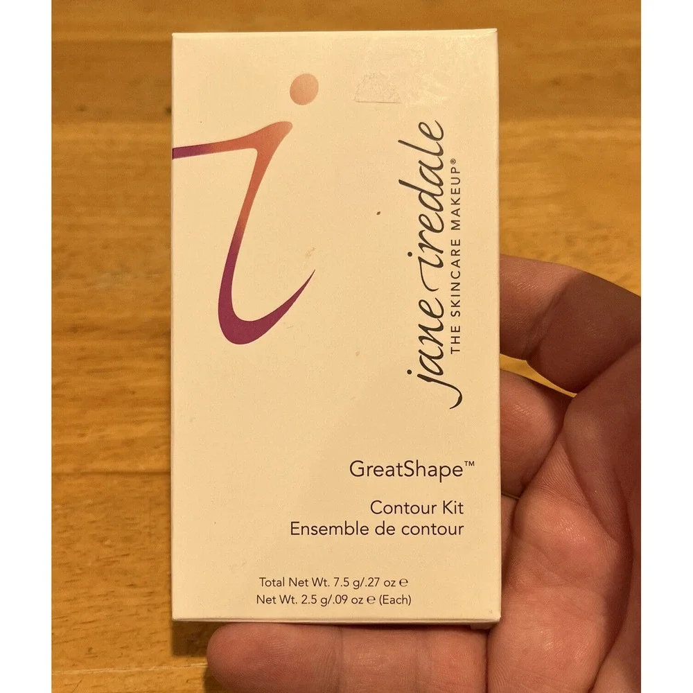 Jane Iredale Great Shapes Contour Kit Deep. Makeup Palette